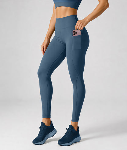 High-Waisted Leggings with Pockets – Women’s Activewear
