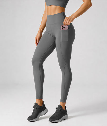 High-Waisted Leggings with Pockets – Women’s Activewear
