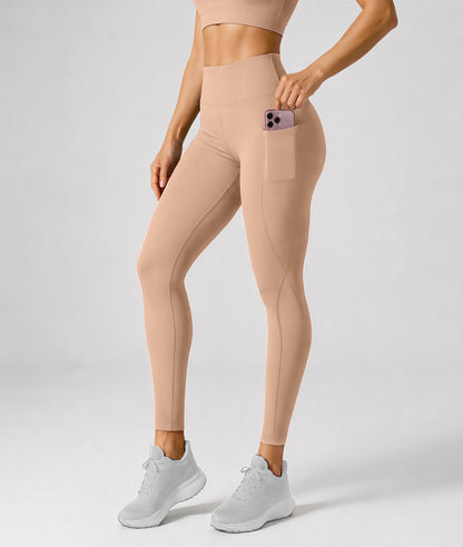 High-Waisted Leggings with Pockets – Women’s Activewear