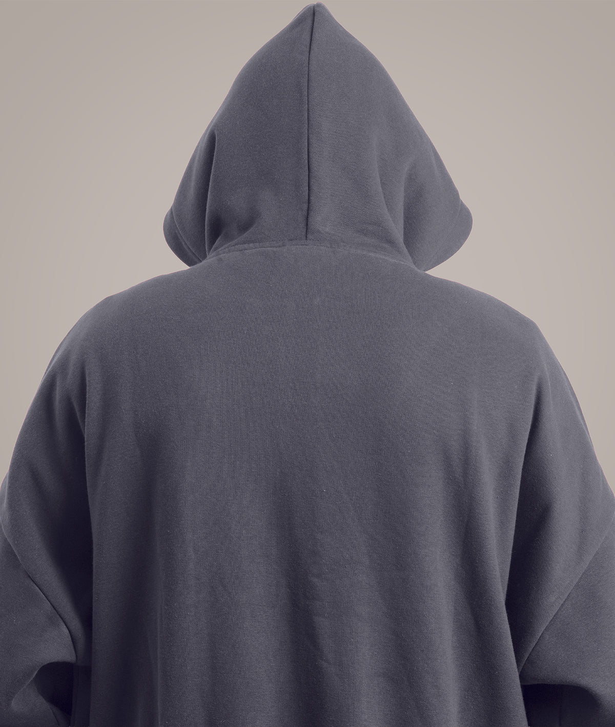 Cloud Zip Oversized Hoodie – Full-Zip Unisex Hoodie with Double-Lined Hood
