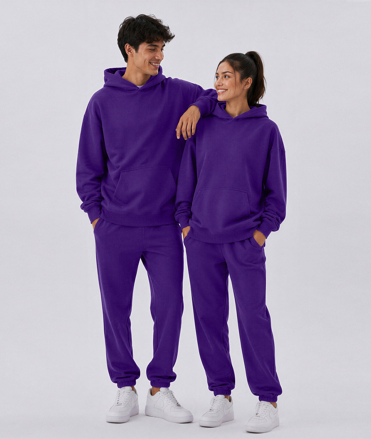 Oversized Pullover Hoodie – Unisex Heavyweight Brushed Fleece