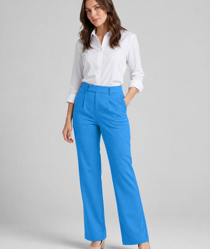 Women’s Stretch Work Pants | Durable 240 GSM Fabric | Soft & Flexible