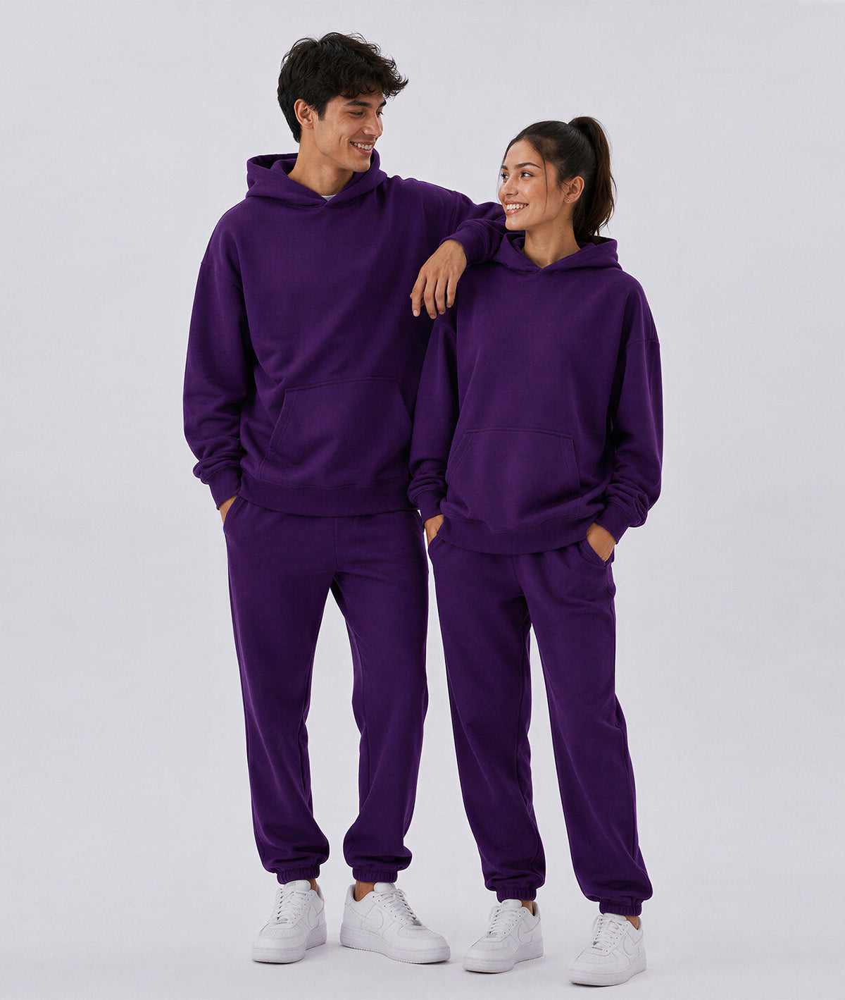 Oversized Pullover Hoodie – Unisex Heavyweight Brushed Fleece