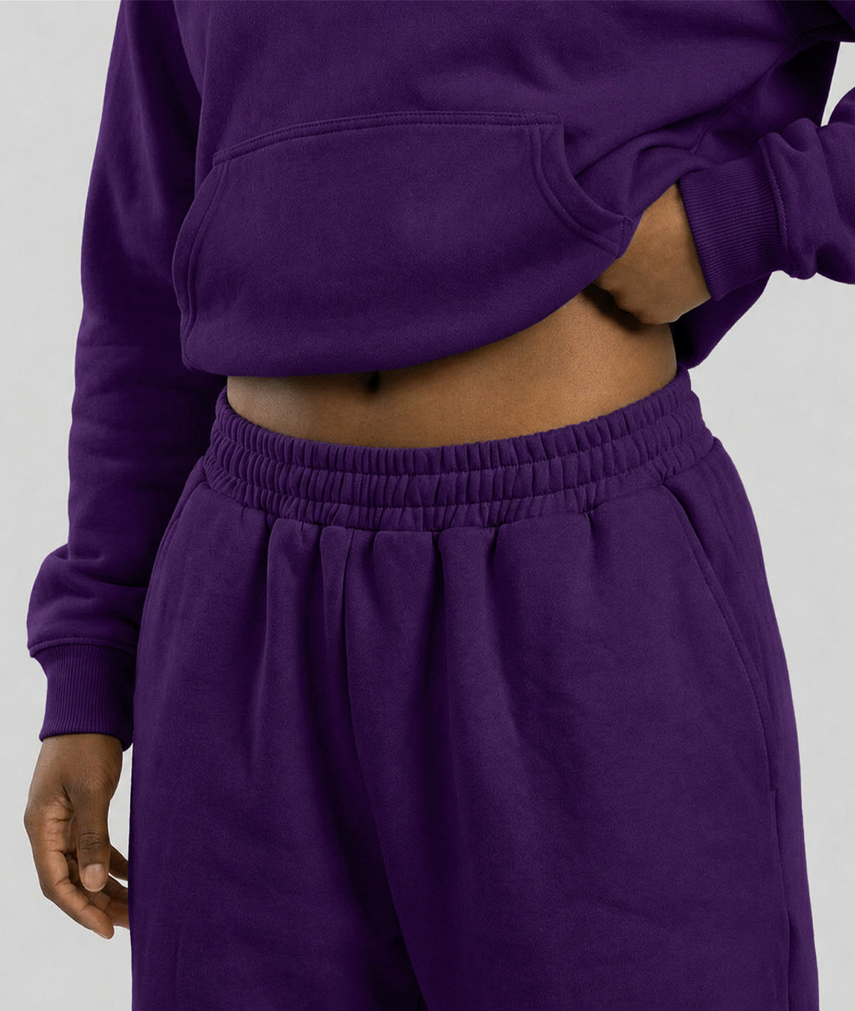 Signature Fit Sweat Pant - Premium Brushed Fleece Straight-Leg Lounge Pants