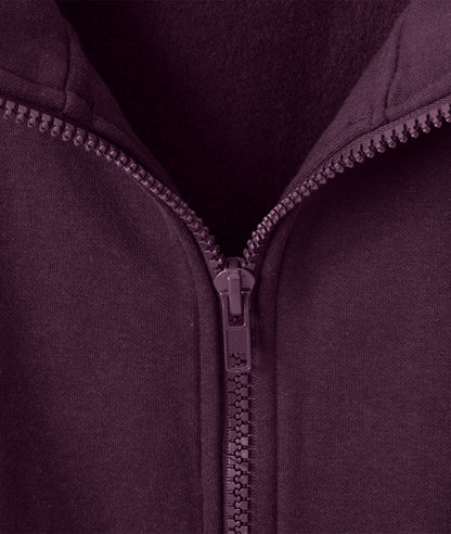 Cloud Zip Oversized Hoodie – Full-Zip Unisex Hoodie with Double-Lined Hood