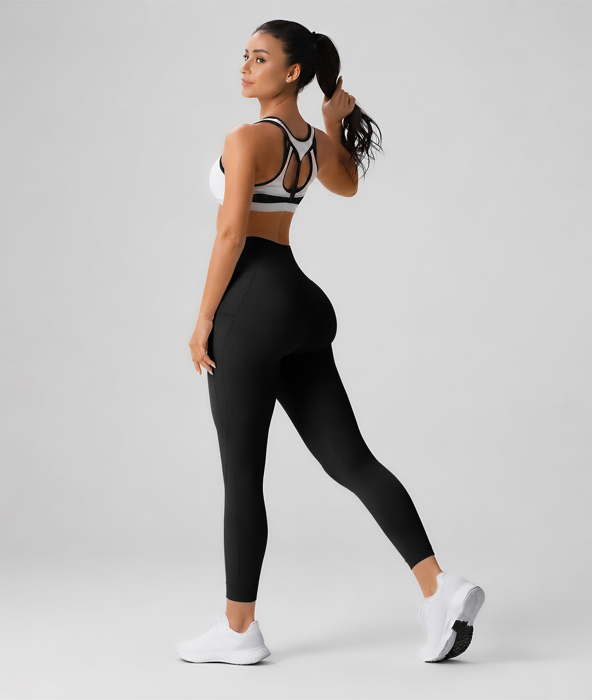 High-Waisted Leggings with Pockets – Women’s Activewear