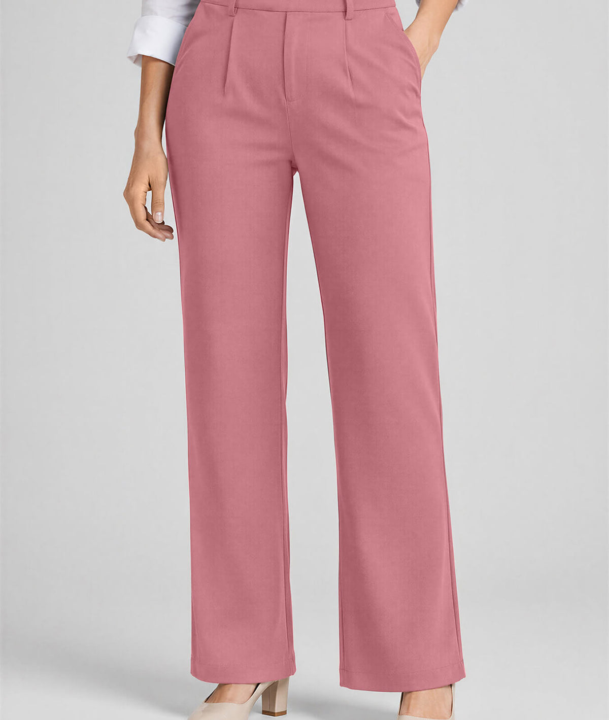 Women’s Stretch Work Pants | Durable 240 GSM Fabric | Soft & Flexible