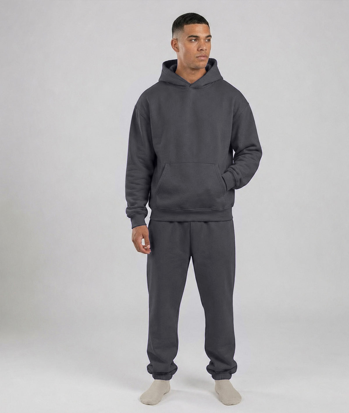 Signature Fit Sweat Pant - Premium Brushed Fleece Straight-Leg Lounge Pants