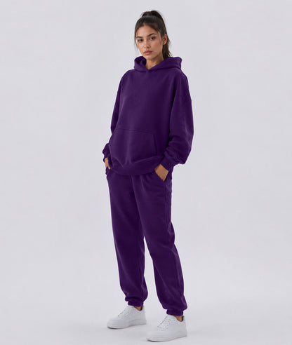 Oversized Pullover Hoodie – Unisex Heavyweight Brushed Fleece