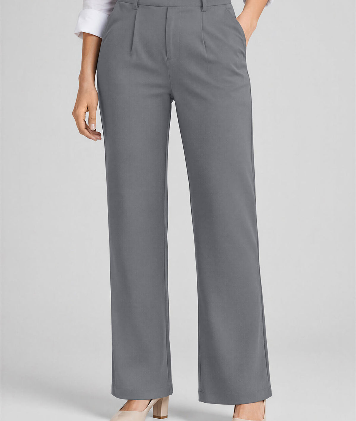 Women’s Stretch Work Pants | Durable 240 GSM Fabric | Soft & Flexible
