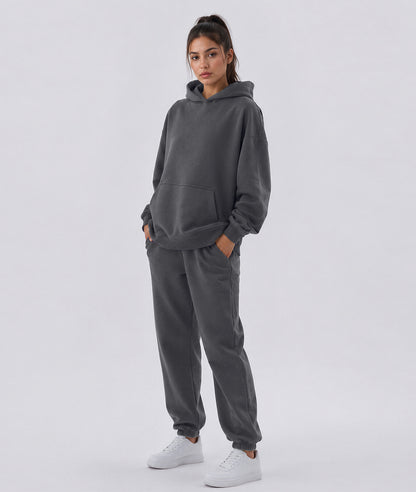 Oversized Pullover Hoodie – Unisex Heavyweight Brushed Fleece
