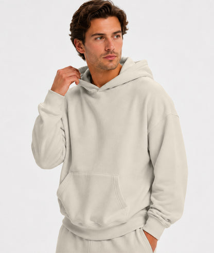 Oversized Pullover Hoodie – Unisex Heavyweight Brushed Fleece