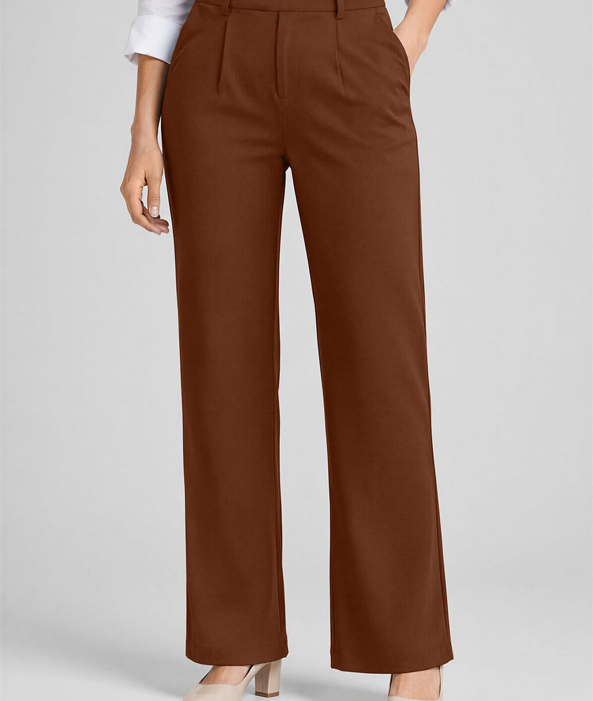 Women’s Stretch Work Pants | Durable 240 GSM Fabric | Soft & Flexible