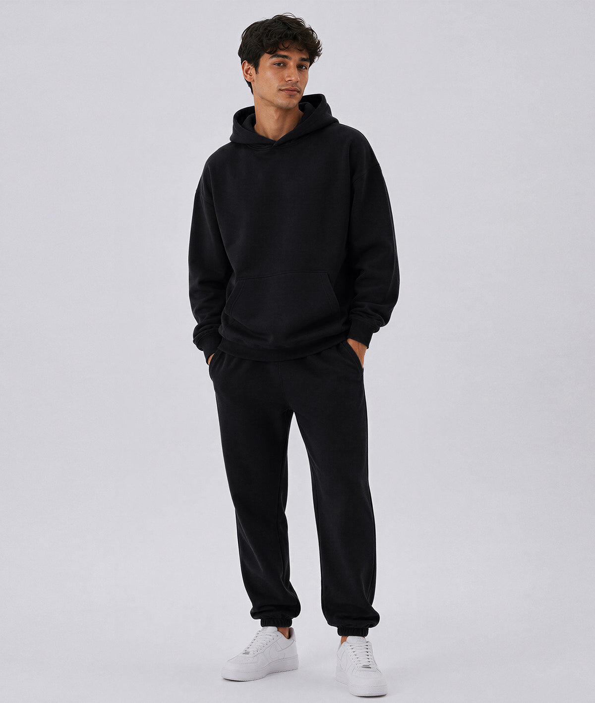 Oversized Pullover Hoodie – Unisex Heavyweight Brushed Fleece