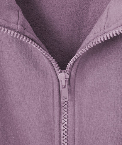 Cloud Zip Oversized Hoodie – Full-Zip Unisex Hoodie with Double-Lined Hood