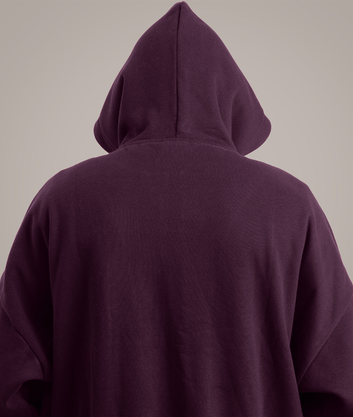 Cloud Zip Oversized Hoodie – Full-Zip Unisex Hoodie with Double-Lined Hood