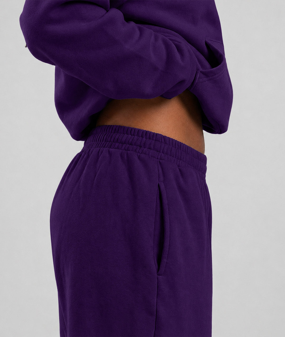 Signature Fit Sweat Pant - Premium Brushed Fleece Straight-Leg Lounge Pants