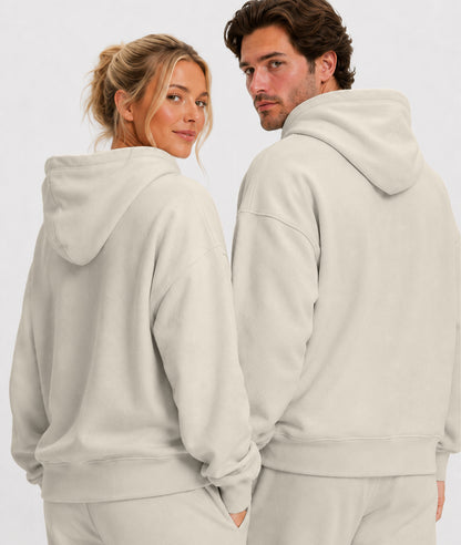 Oversized Pullover Hoodie – Unisex Heavyweight Brushed Fleece
