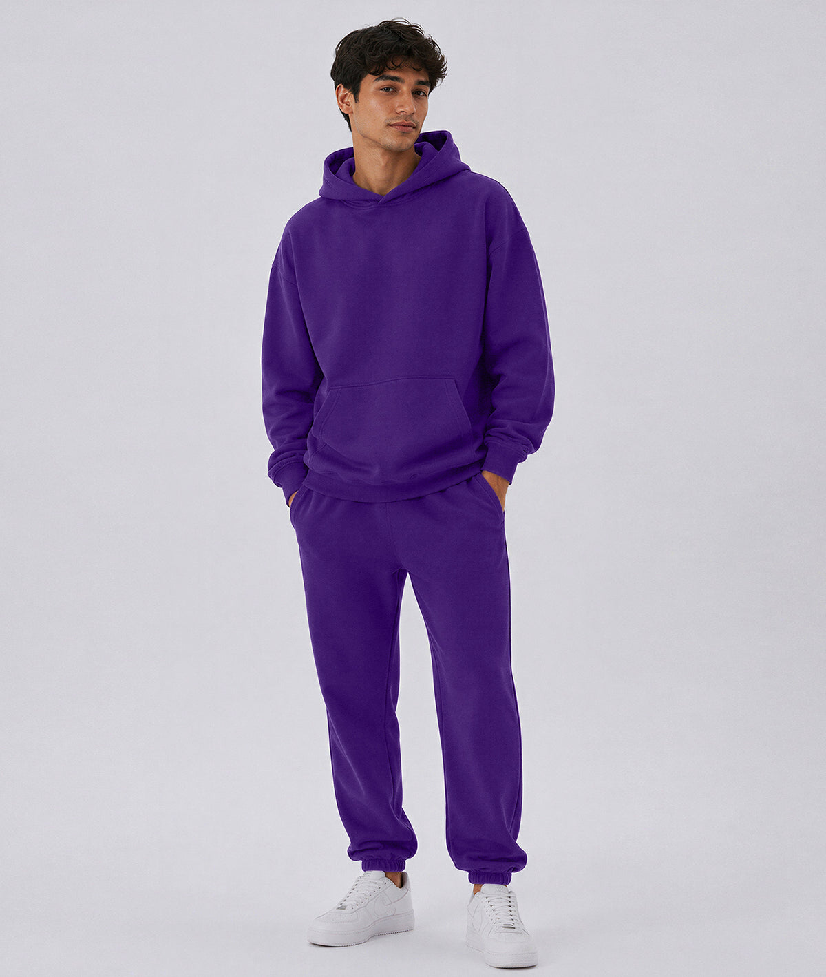 Oversized Pullover Hoodie – Unisex Heavyweight Brushed Fleece
