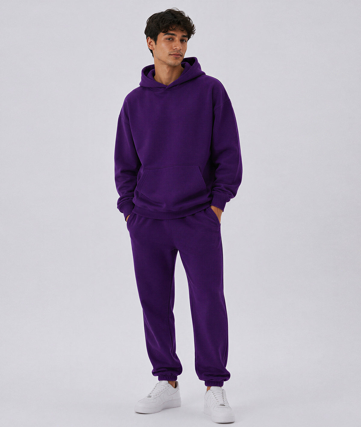 Oversized Pullover Hoodie – Unisex Heavyweight Brushed Fleece