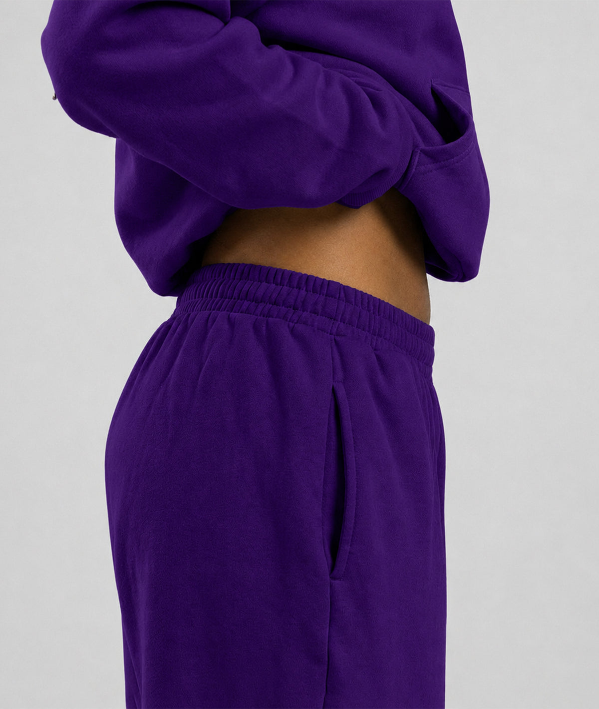 Signature Fit Sweat Pant - Premium Brushed Fleece Straight-Leg Lounge Pants