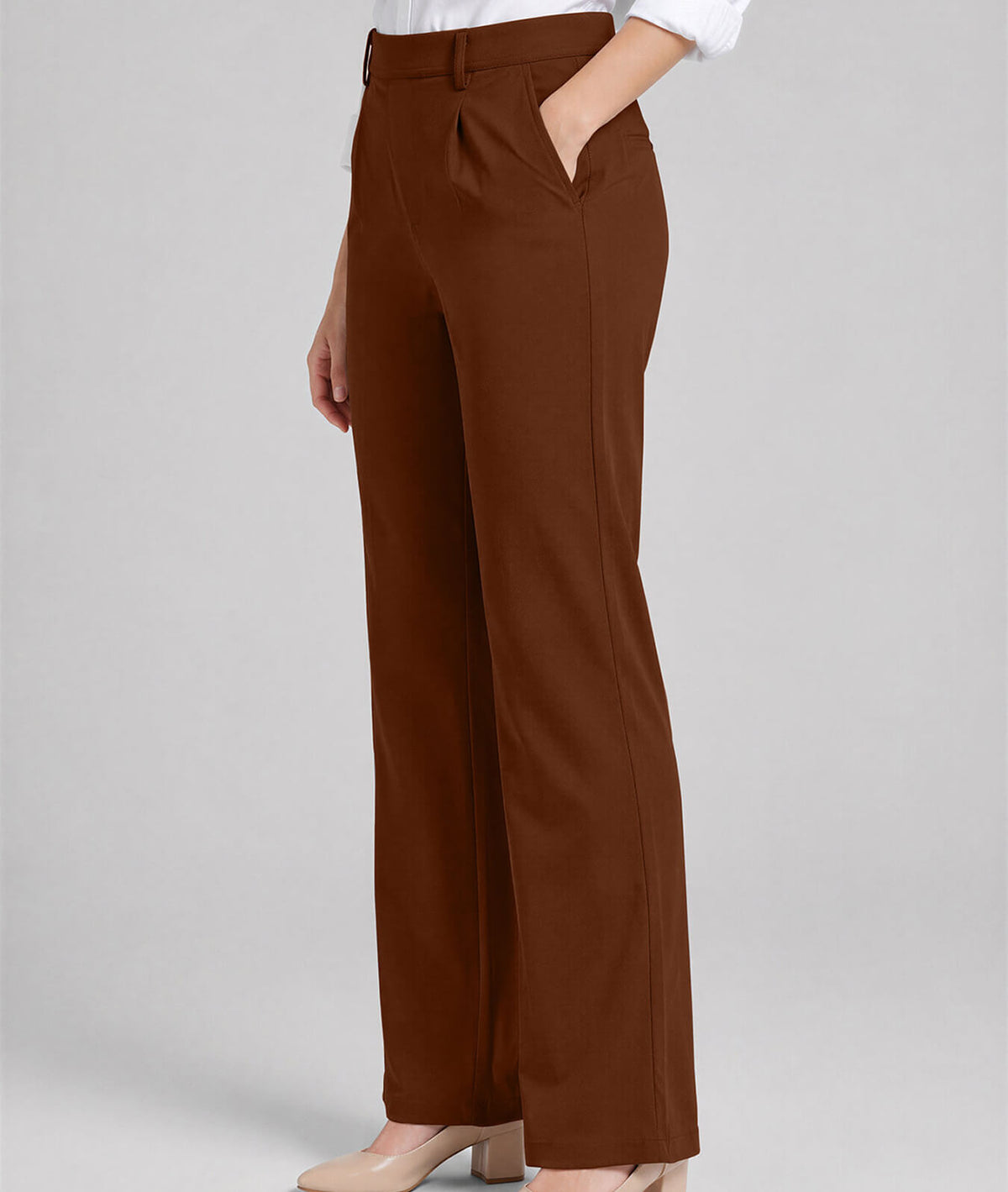 Women’s Stretch Work Pants | Durable 240 GSM Fabric | Soft & Flexible