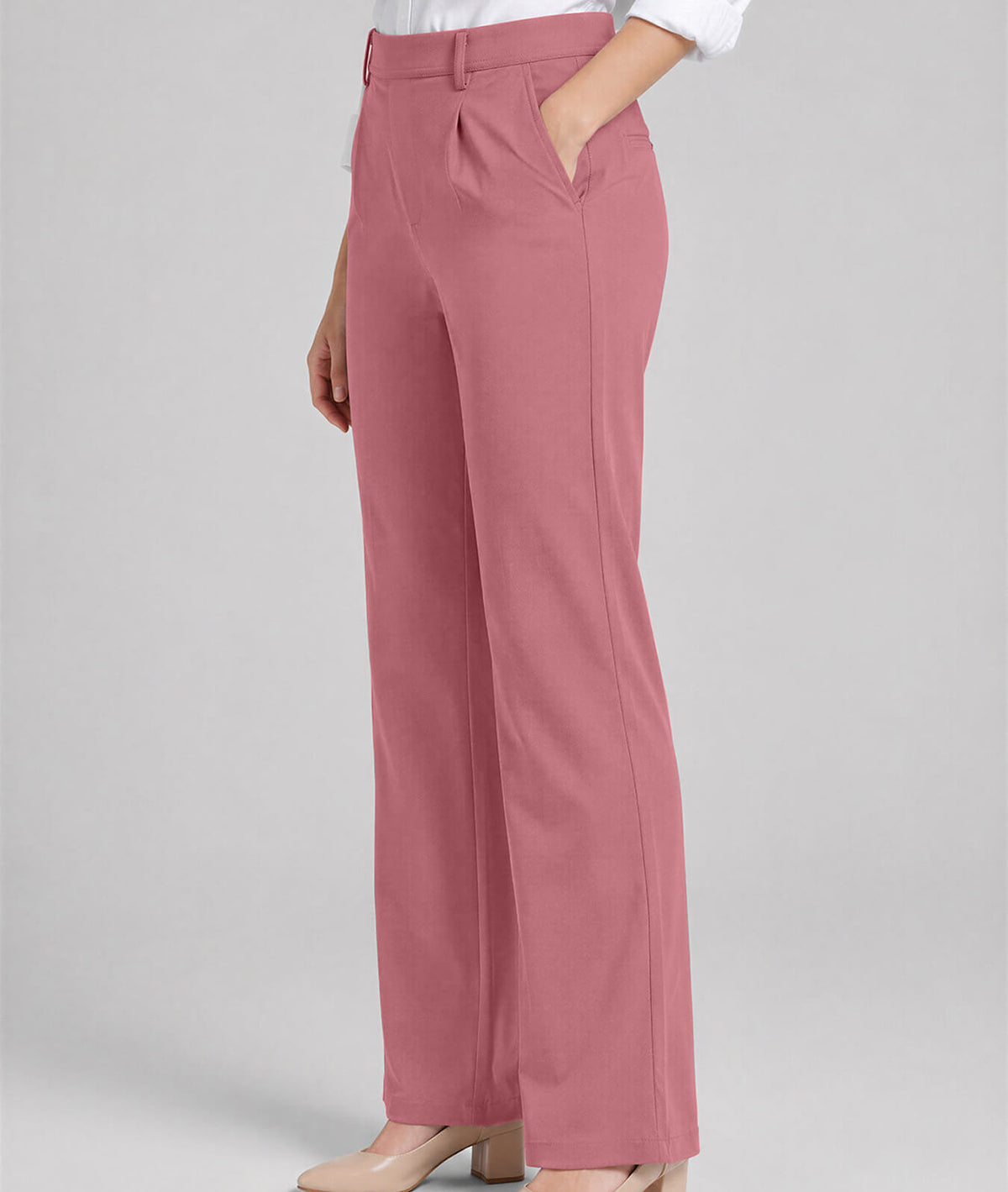 Women’s Stretch Work Pants | Durable 240 GSM Fabric | Soft & Flexible