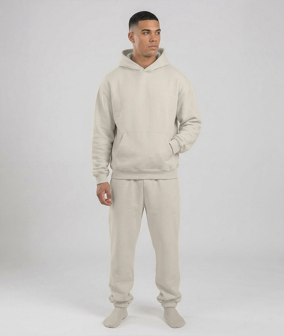 Signature Fit Sweat Pant - Premium Brushed Fleece Straight-Leg Lounge Pants