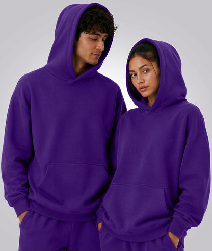 Oversized Pullover Hoodie – Unisex Heavyweight Brushed Fleece