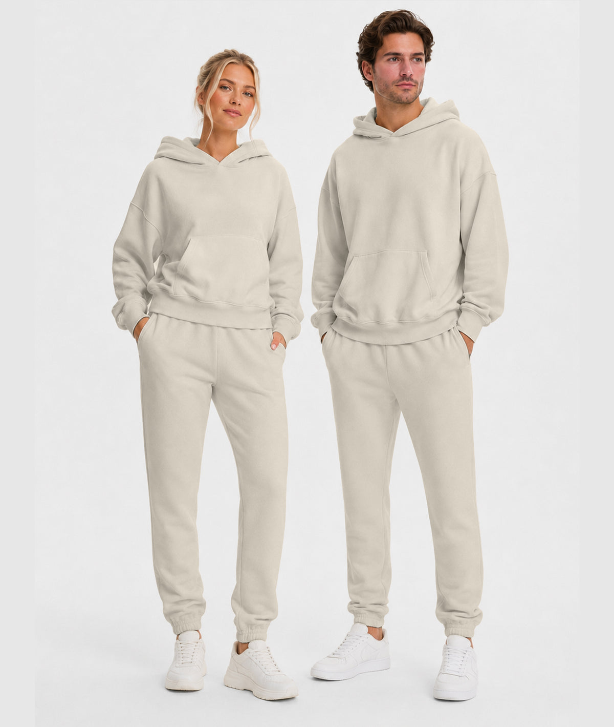 Oversized Pullover Hoodie – Unisex Heavyweight Brushed Fleece