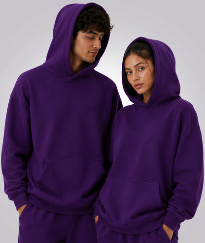 Oversized Pullover Hoodie – Unisex Heavyweight Brushed Fleece