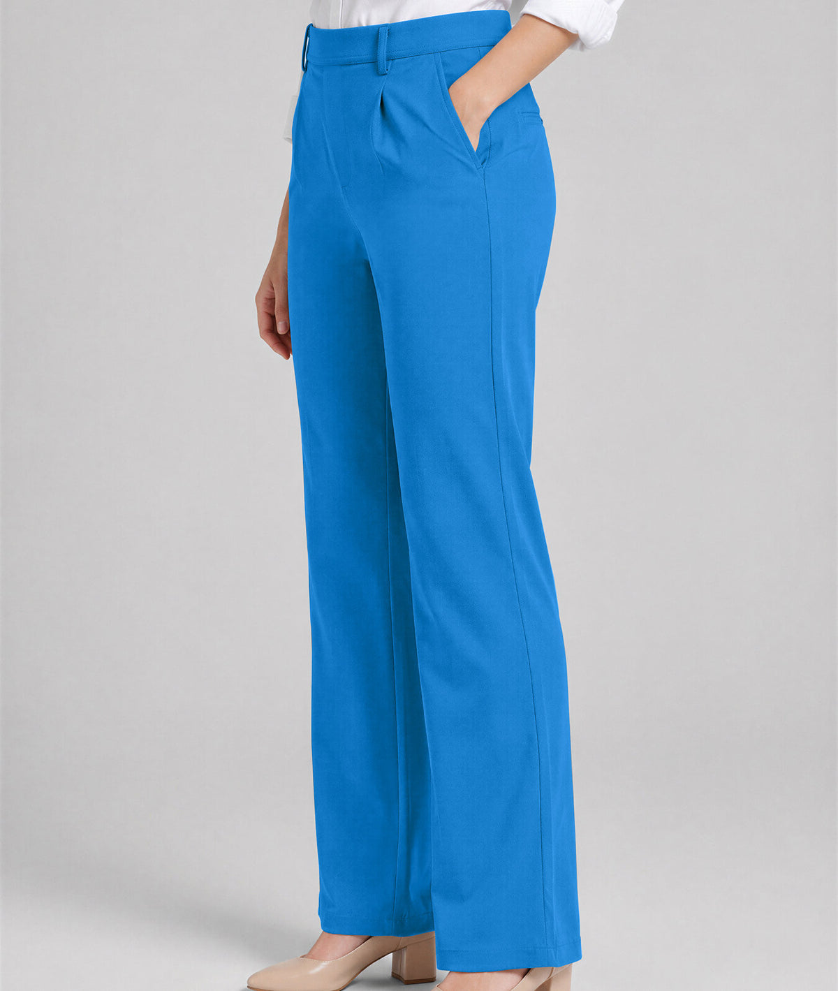 Women’s Stretch Work Pants | Durable 240 GSM Fabric | Soft & Flexible
