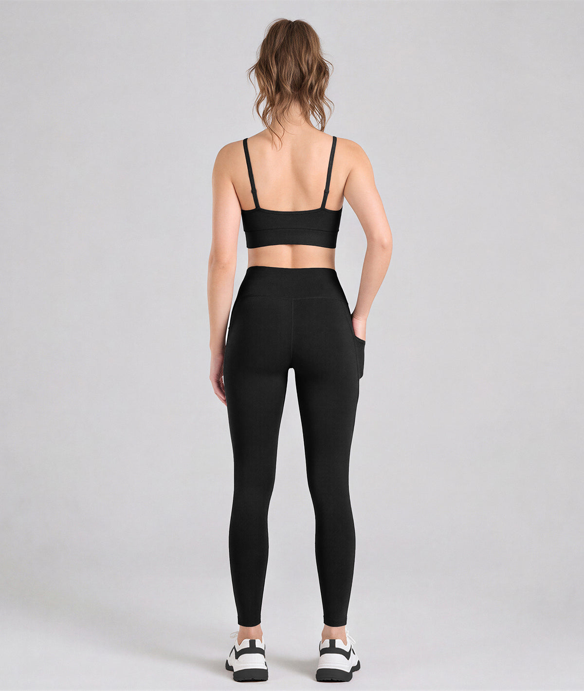 High-Waisted Leggings with Pockets – Women’s Activewear