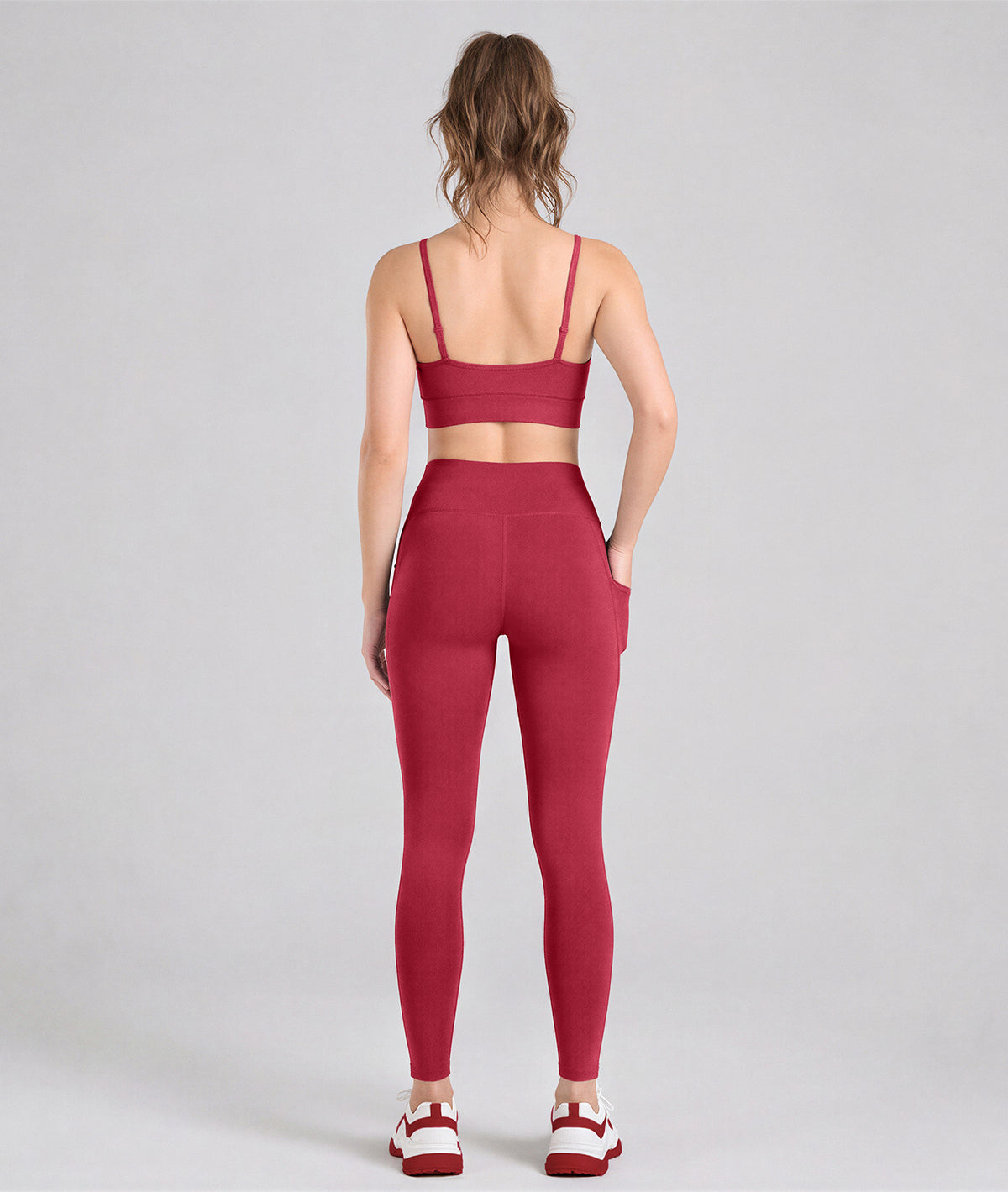 High-Waisted Leggings with Pockets – Women’s Activewear