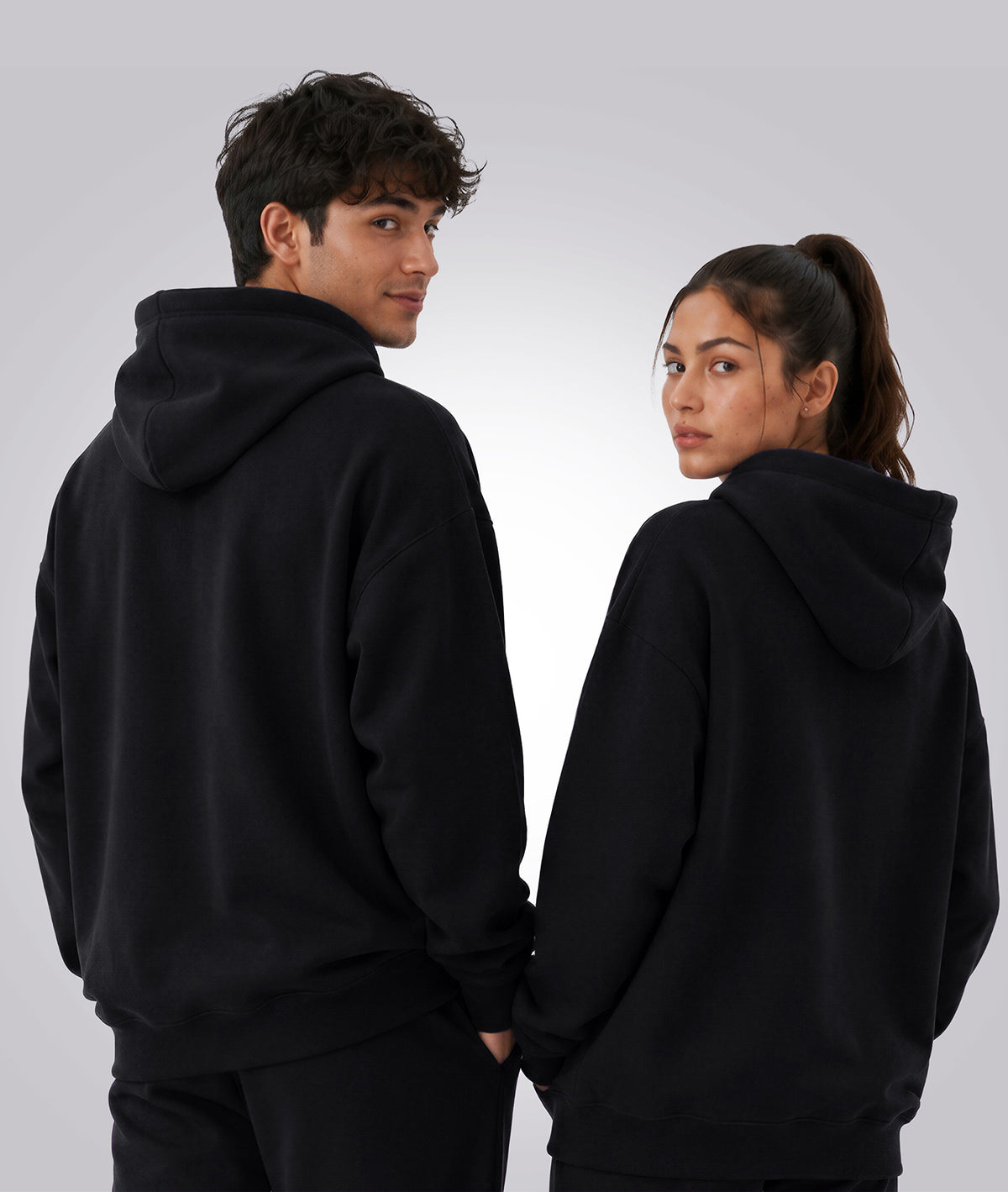 Oversized Pullover Hoodie – Unisex Heavyweight Brushed Fleece