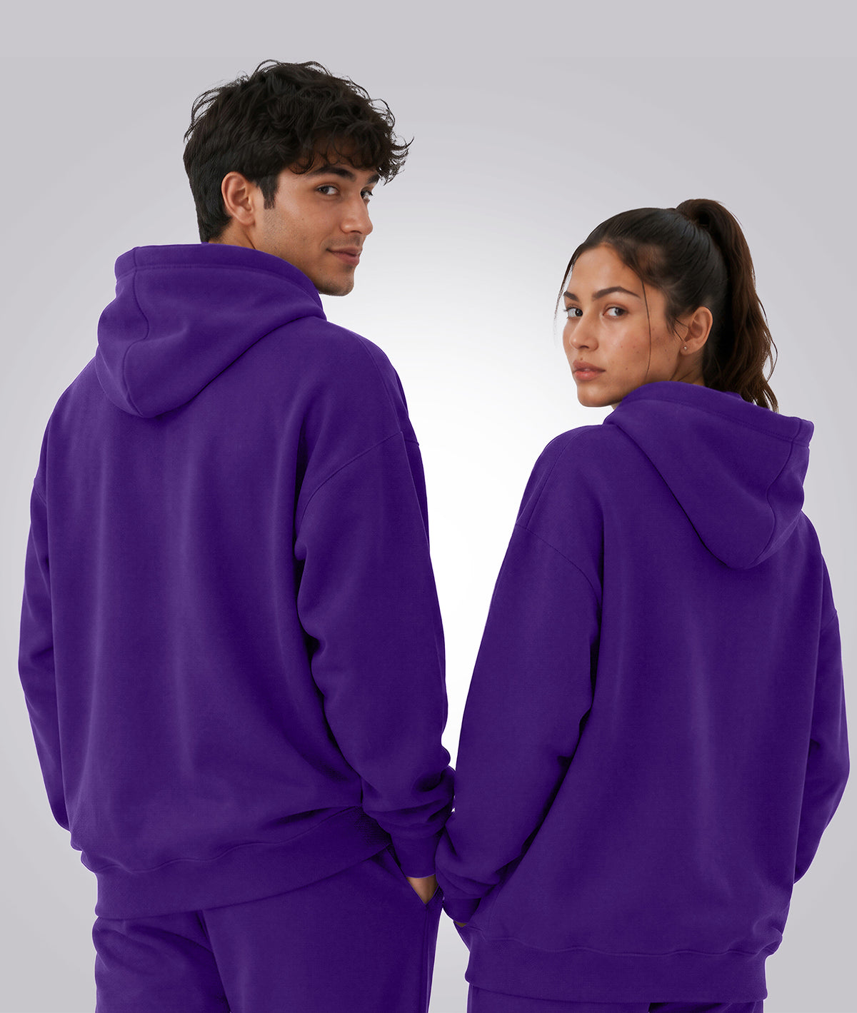 Oversized Pullover Hoodie – Unisex Heavyweight Brushed Fleece