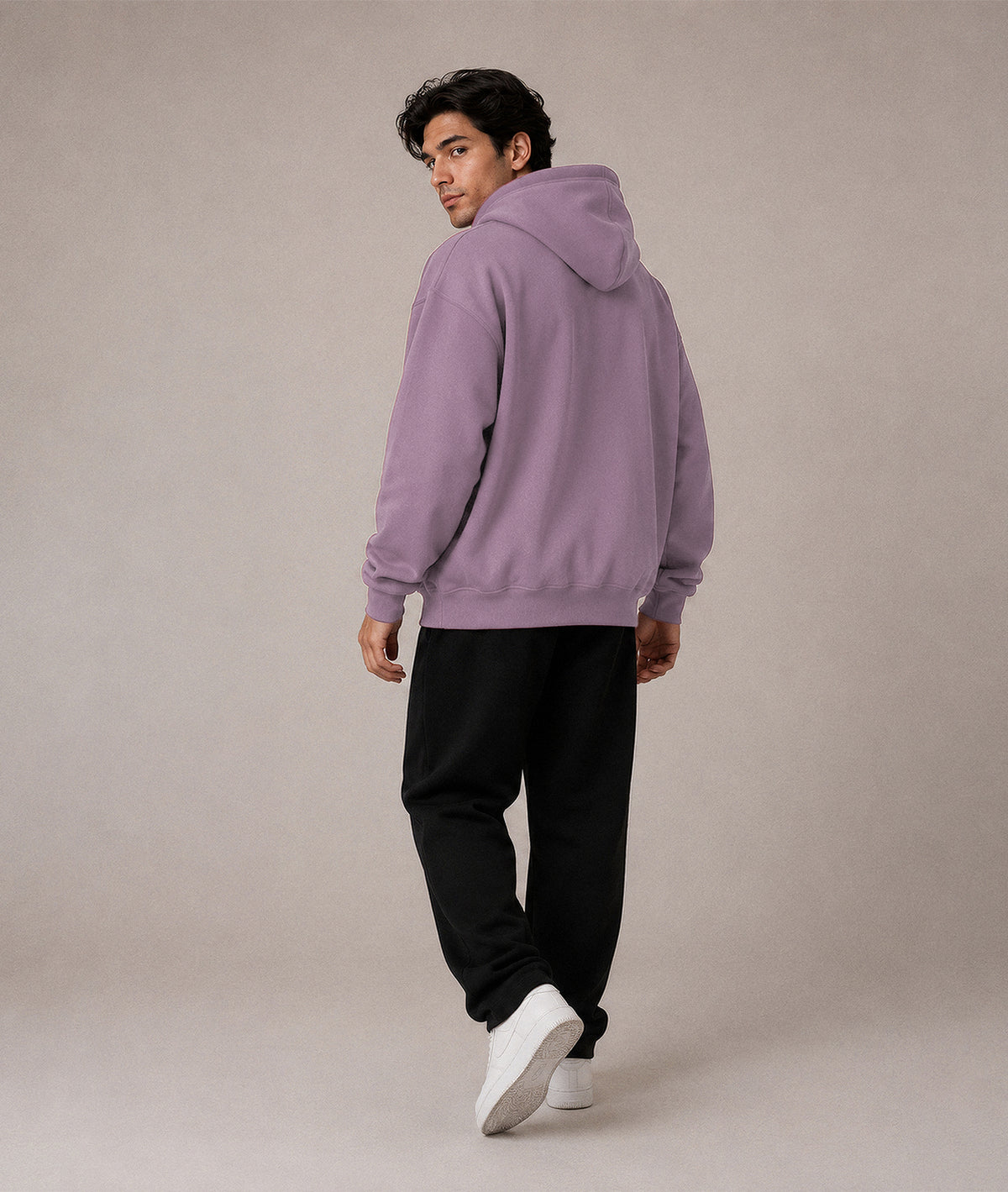 Cloud Zip Oversized Hoodie – Full-Zip Unisex Hoodie with Double-Lined Hood