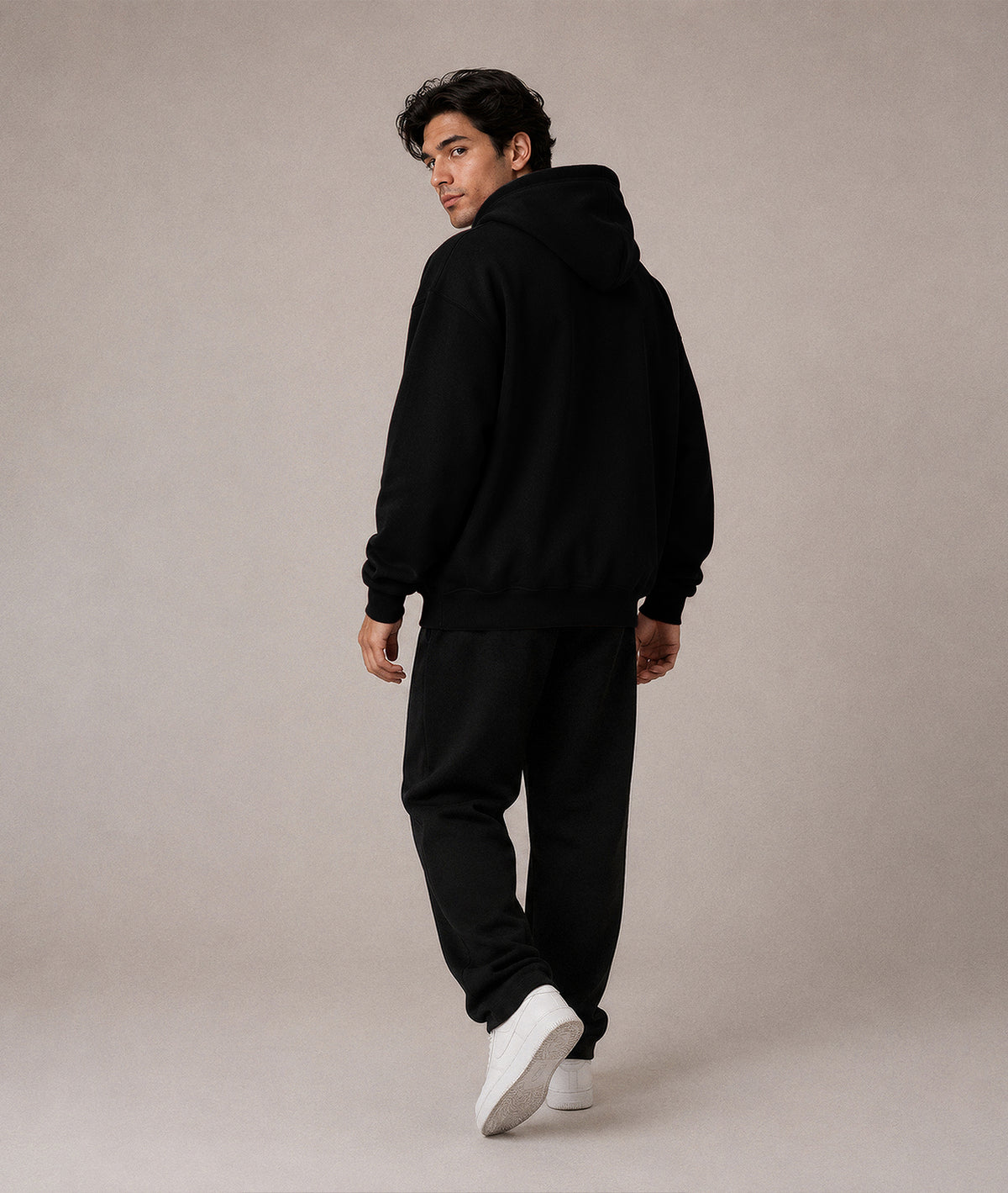 Cloud Zip Oversized Hoodie – Full-Zip Unisex Hoodie with Double-Lined Hood