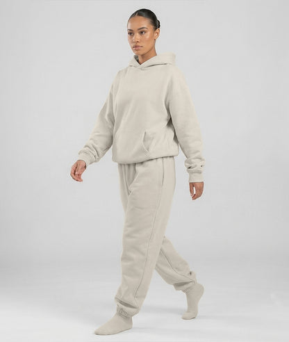 Signature Fit Sweat Pant - Premium Brushed Fleece Straight-Leg Lounge Pants