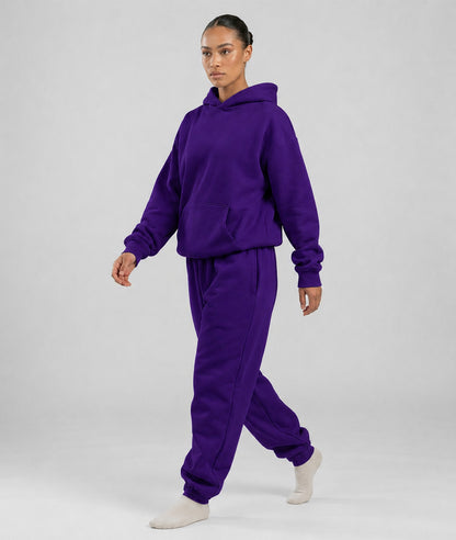 Signature Fit Sweat Pant - Premium Brushed Fleece Straight-Leg Lounge Pants