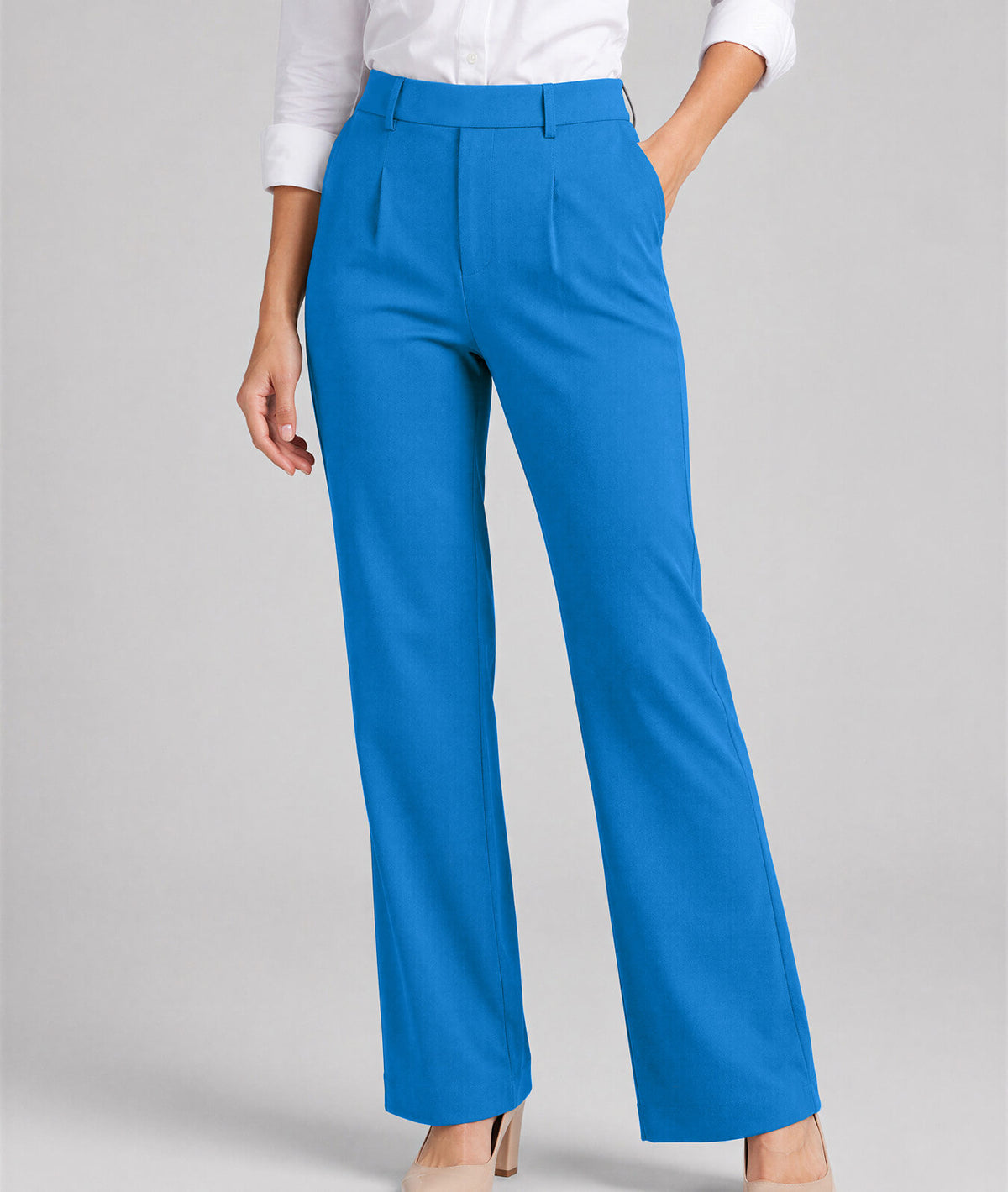 Women’s Stretch Work Pants | Durable 240 GSM Fabric | Soft & Flexible