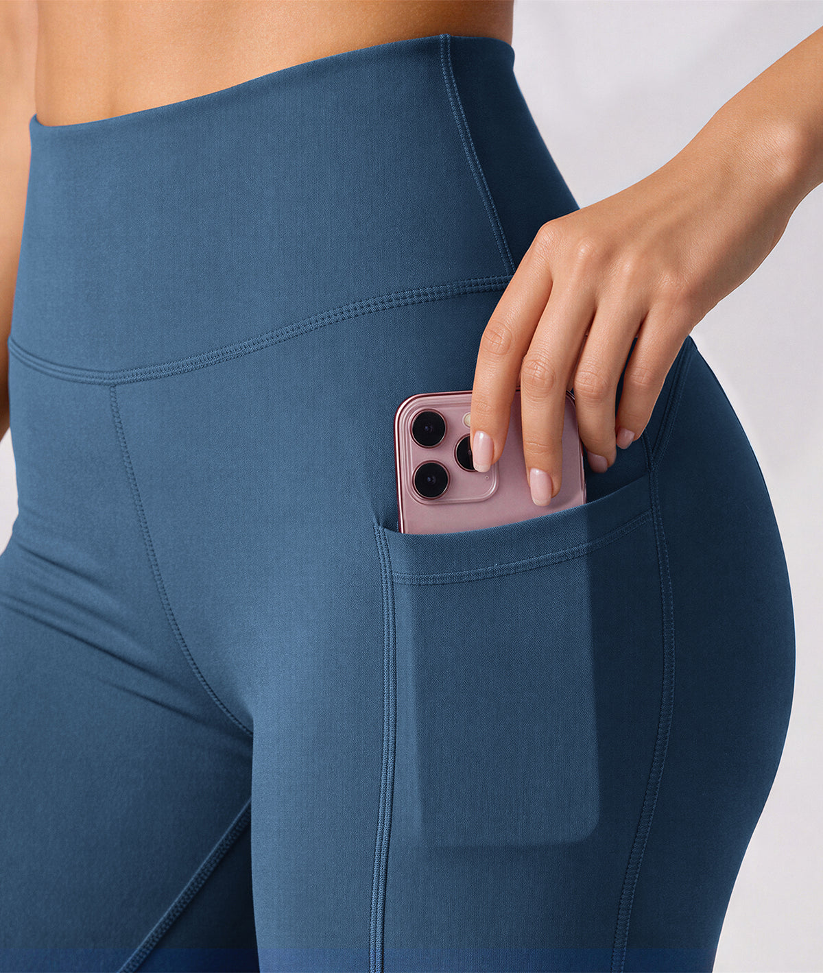 High-Waisted Leggings with Pockets – Women’s Activewear