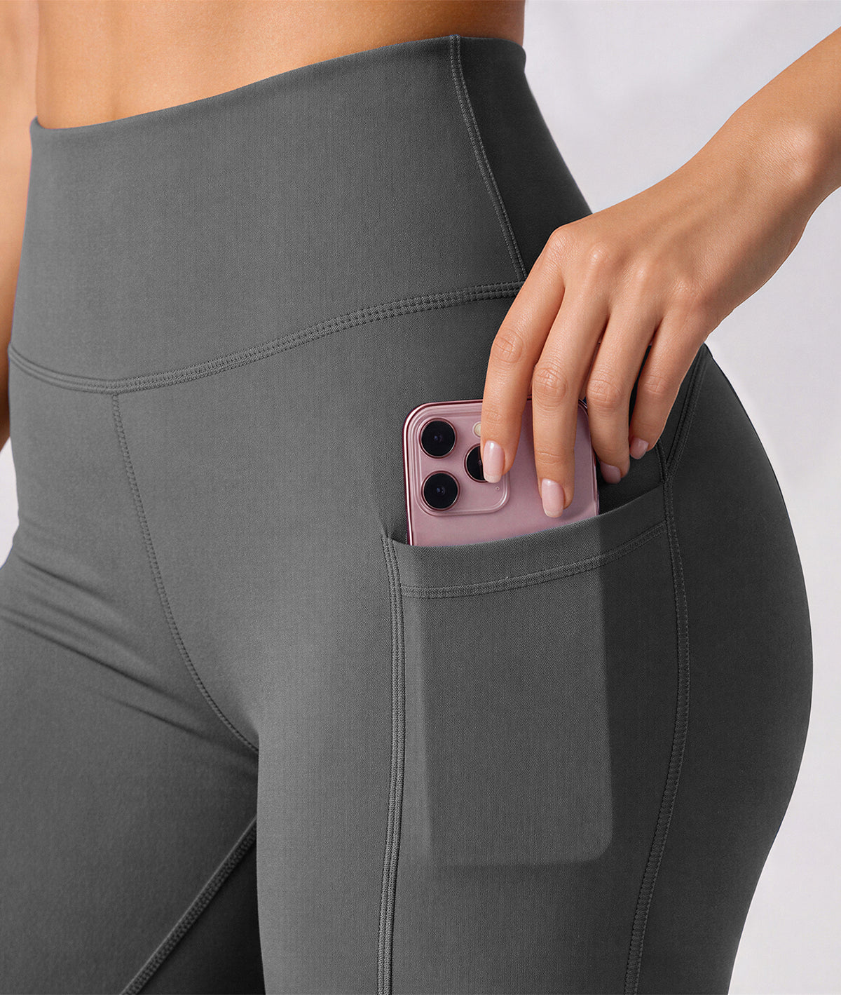 High-Waisted Leggings with Pockets – Women’s Activewear