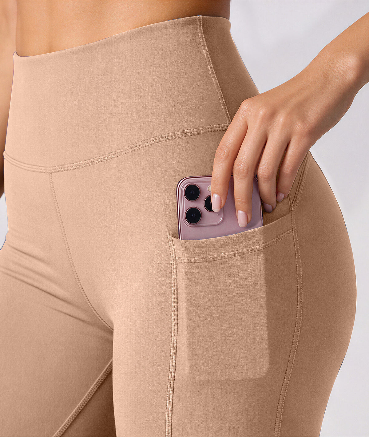 High-Waisted Leggings with Pockets – Women’s Activewear