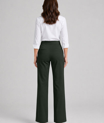 Women’s Stretch Work Pants | Durable 240 GSM Fabric | Soft & Flexible
