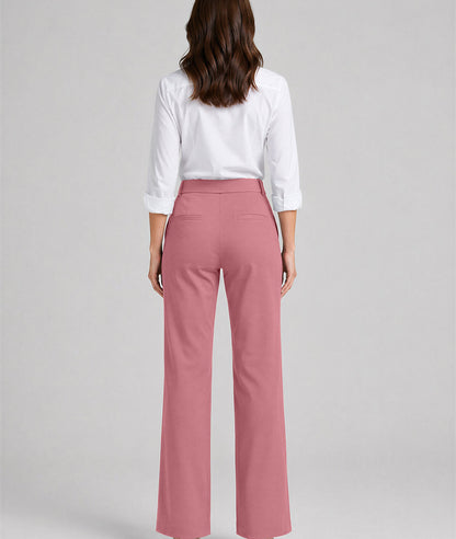 Women’s Stretch Work Pants | Durable 240 GSM Fabric | Soft & Flexible