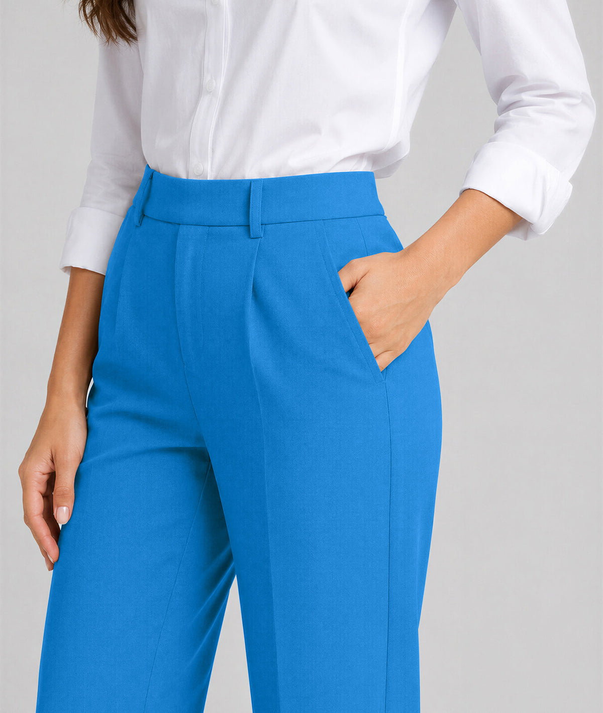 Women’s Stretch Work Pants | Durable 240 GSM Fabric | Soft & Flexible