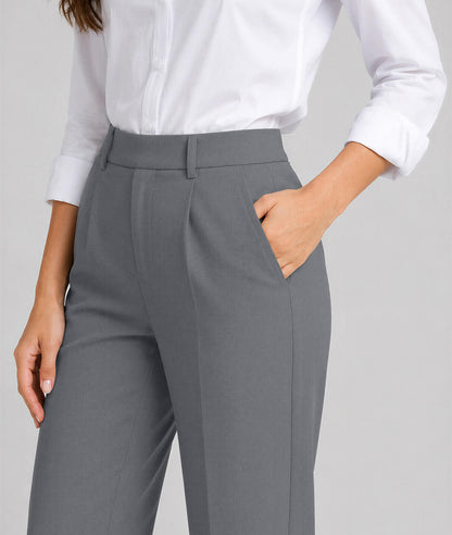 Women’s Stretch Work Pants | Durable 240 GSM Fabric | Soft & Flexible