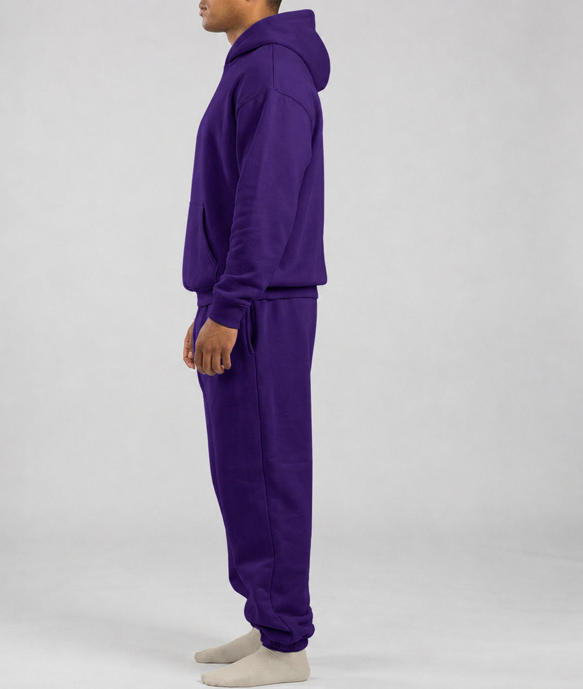 Signature Fit Sweat Pant - Premium Brushed Fleece Straight-Leg Lounge Pants