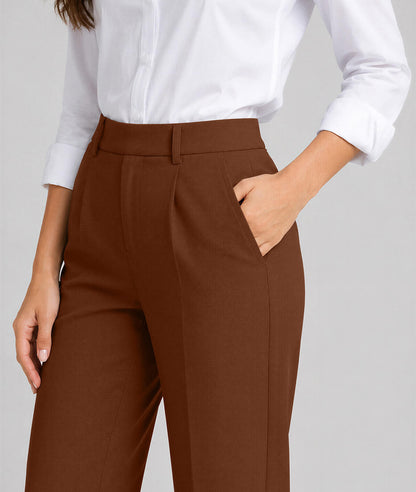 Women’s Stretch Work Pants | Durable 240 GSM Fabric | Soft & Flexible